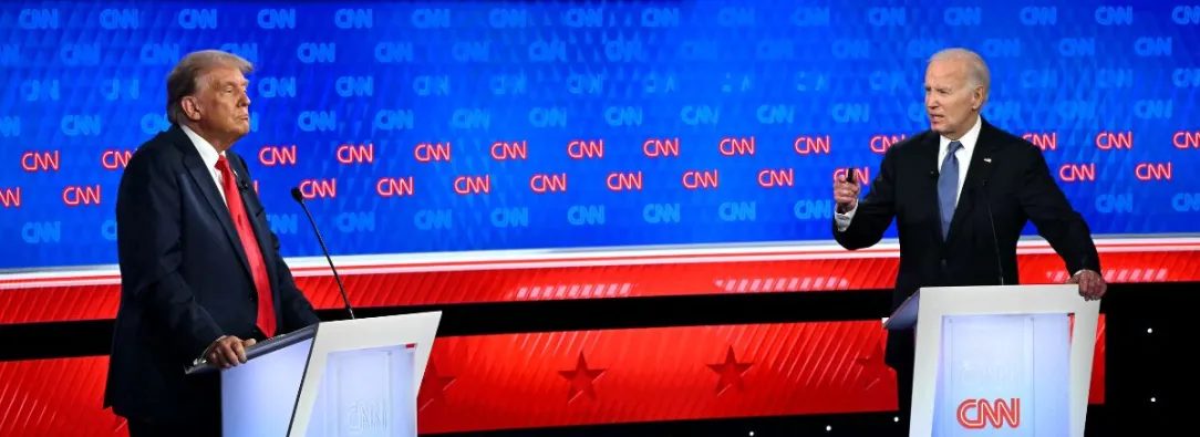 Debate Trump y Biden