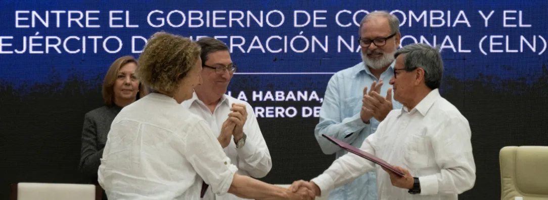 ELN buscaría salir de la lista de grupos terroristas de la UE. / Foto: AFP.