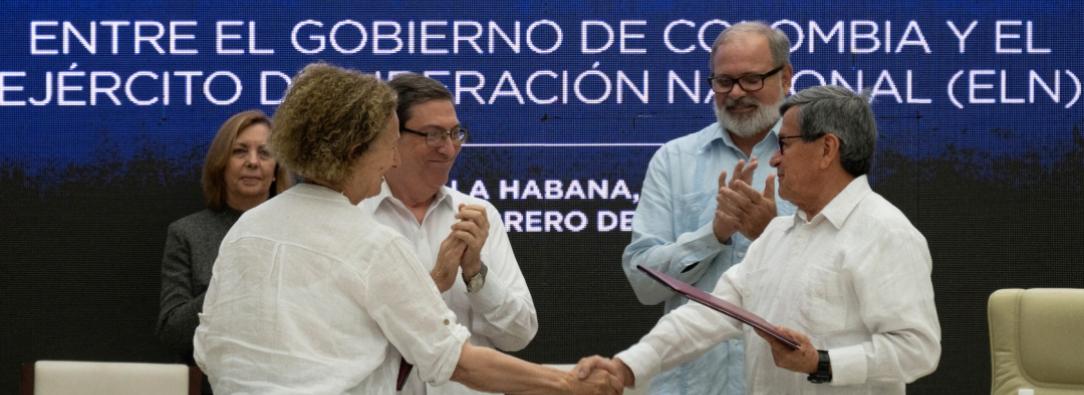 ELN buscaría salir de la lista de grupos terroristas de la UE. / Foto: AFP.