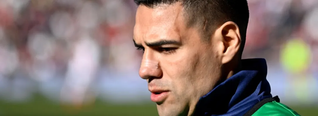 Falcao con Millonarios. / Foto: AFP.