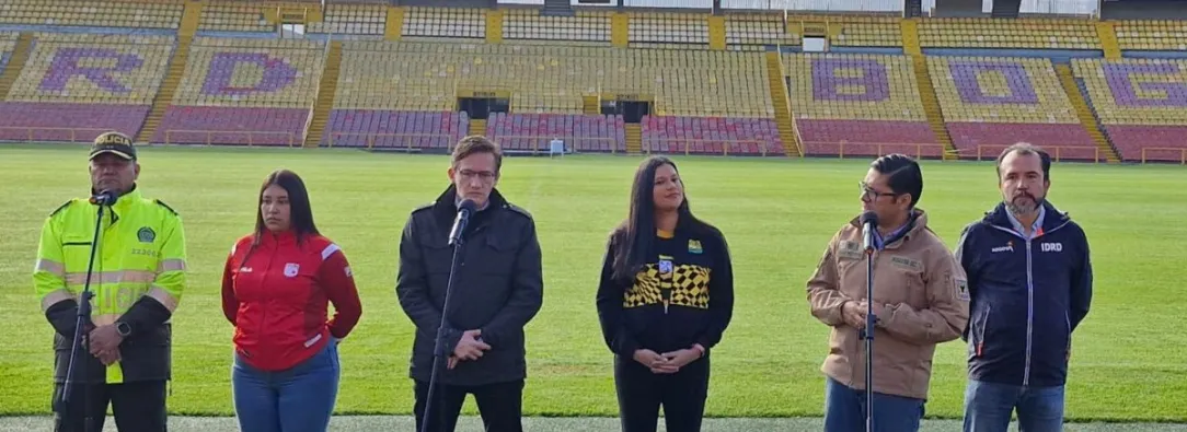 Dispositivo de seguridad para la final entre Santa Fe y Bucaramanga