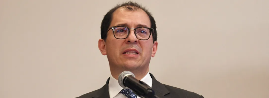 Francisco Barbosa y la noticia falsa de una amenaza del ELN. / Foto: AFP.