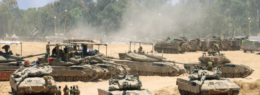 Israel arremete con nuevos bombardeos a Franja de Gaza. / Foto: AFP.