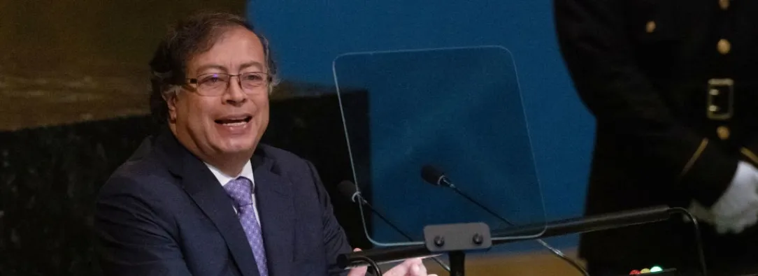Presidente Gustavo Petro en la ONU