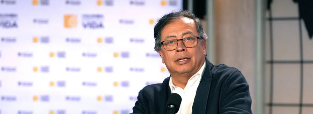 Gustavo Petro sobre el futuro de la UNGRD. / Foto: AFP.
