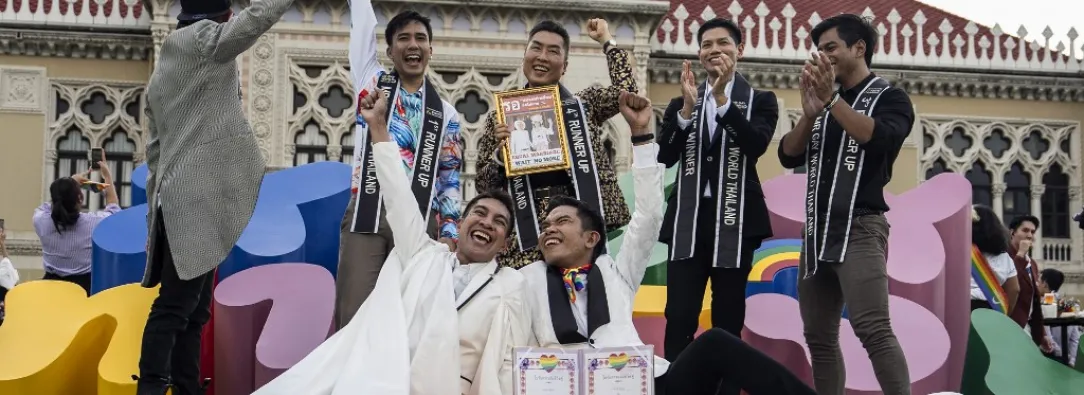 Tailandia, primer país del sudeste asiático que legaliza el matrimonio igualitario
