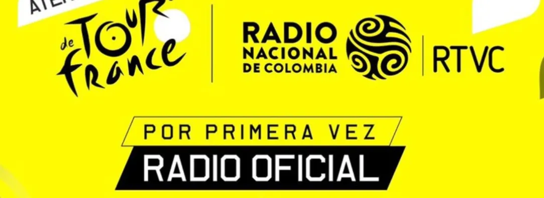 Radio Nacional de Colombia con el Tour de Francia. / Foto: RTVC.