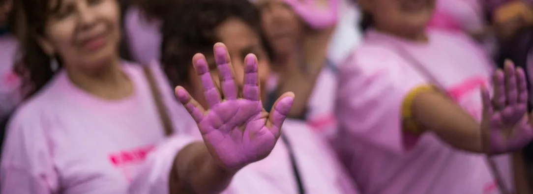 Bogotá toma medidas en contra de los feminicidios. / Foto: AFP.