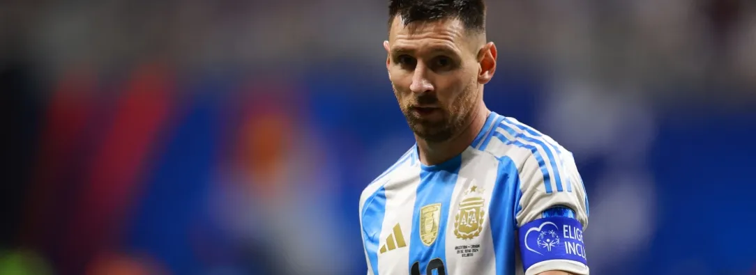 Lionel Messi con Argentina en la Copa América. / Foto: AFP.