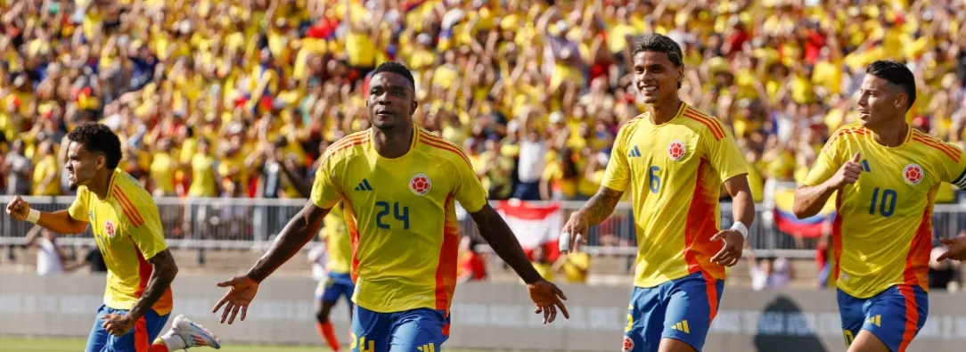 Colombia vs. Paraguay. / Foto: AFP.