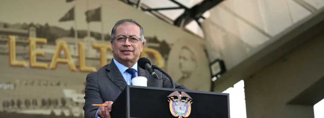 Palestina va a condecorar al Presidente Gustavo Petro. / Foto: AFP.