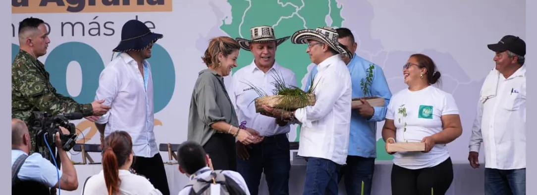 Evento de celebración del mes del campesinado