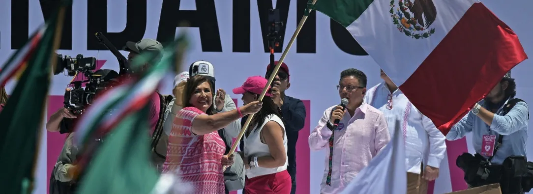 Elecciones presidenciales en México tendrán nueva presidenta. / Foto: AFP.