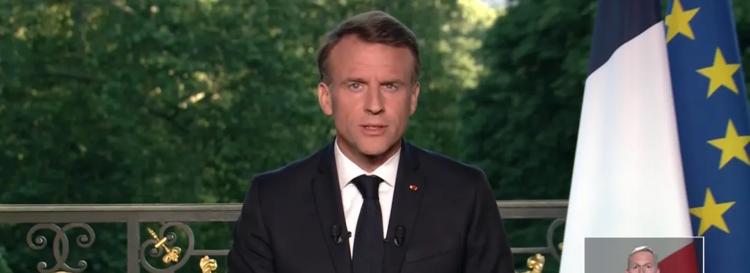 Emmanuel Macron presidente de Francia 