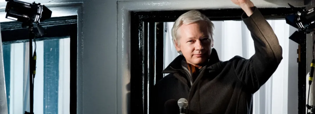 Julian Assange. / Foto: AFP.