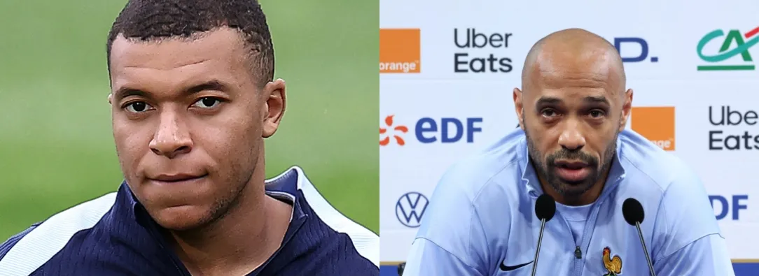 Mbappé y Henry, con postura política, hacen un llamado a votar en contra de extremos en Francia. / Fotos: AFP.