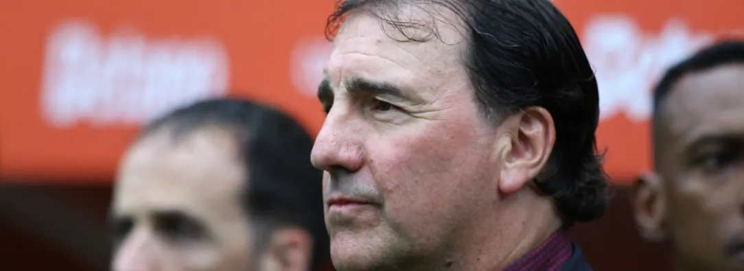 Néstor Lorenzo, técnico de la selección Colombia. / Foto: AFP.