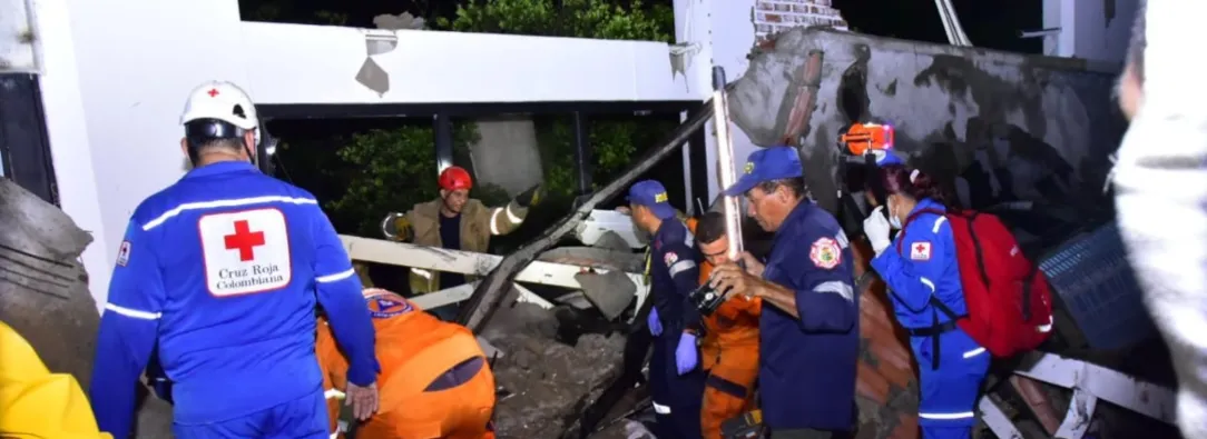 Tragedia en Valledupar dejó 2 muertos y 30 heridos. / Foto: Alcaldía de Valledupar.