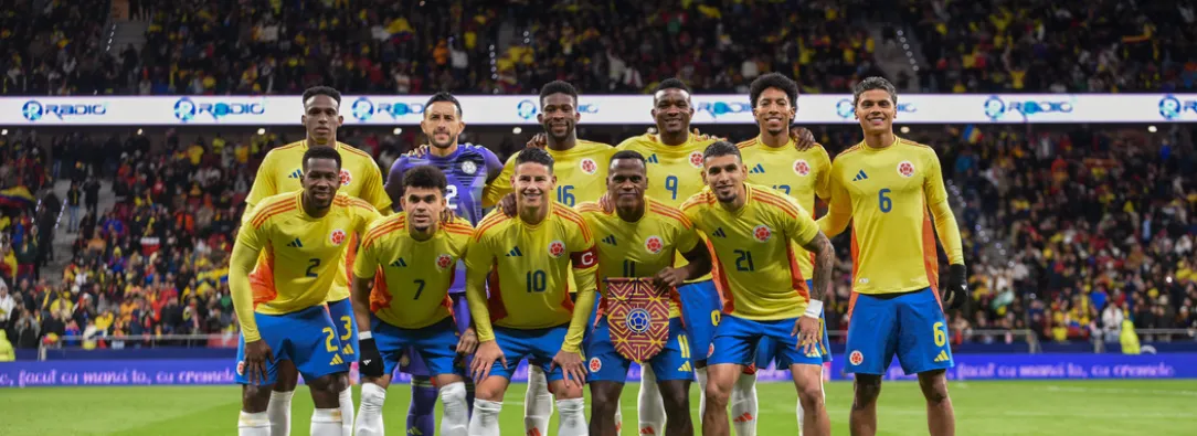 Selección Colombia vs Rumania
