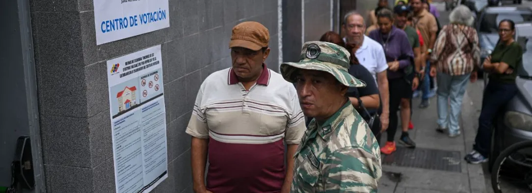 simulacro de elecciones en Venezuela