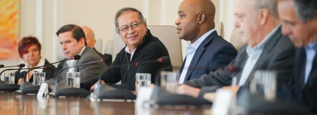 Gustavo Petro y Luis Gilberto Murillo