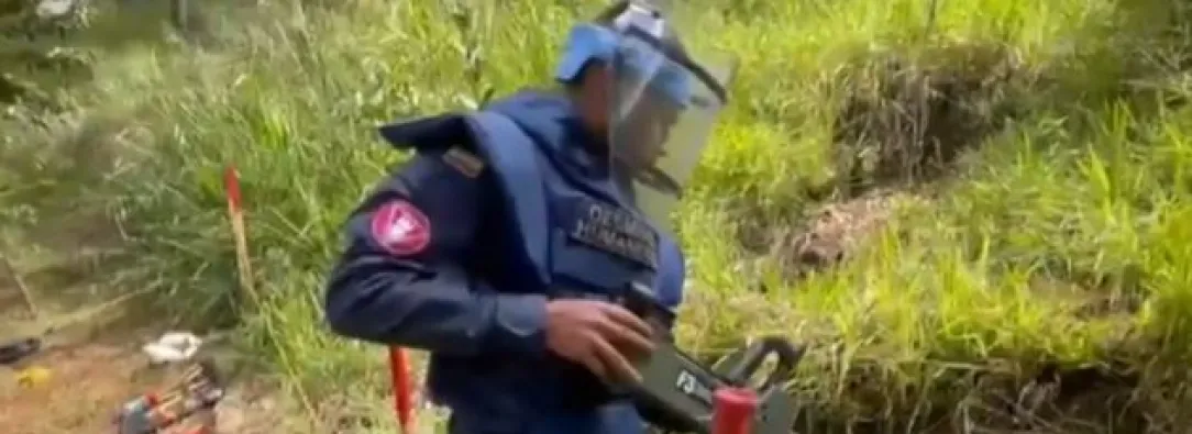 Siete resguardos y cinco asentamientos indígenas en La Guajira, declarados libres de sospechas de minas antipersona