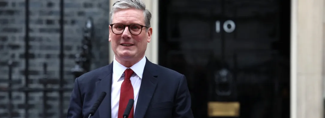 Keir Starmer, nuevo primer ministro de Reino Unido. / Foto: AFP.