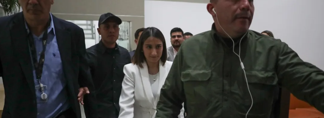 Escolta de Laura Sarabia terminó herido. / Foto: AFP.