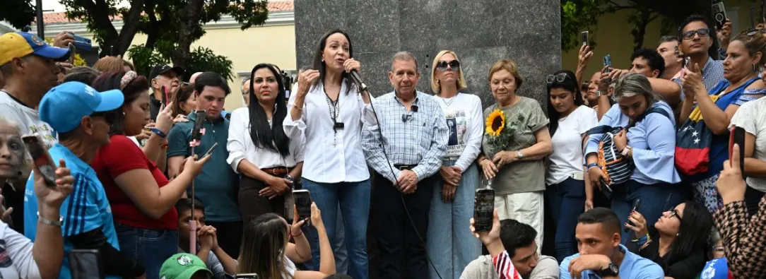 María Corina Machado y Edmundo González Urrutia