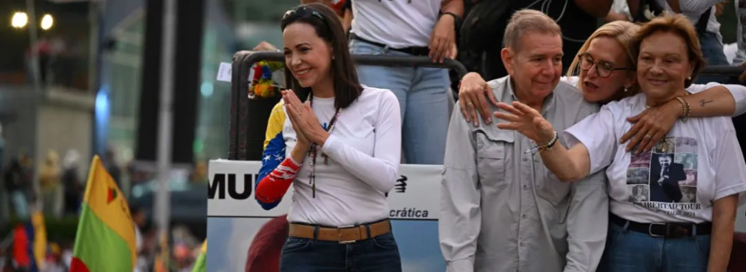 María Corina Machado y Edmundo González Urrutia