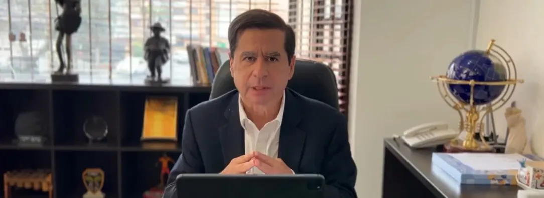 Juan Fernando Cristo. Captura de pantalla tomada de X: @CristoBustos.