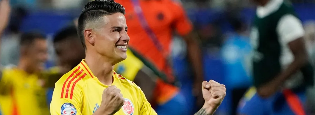 James celebra sus 33 años buscando la victoria en la Copa América