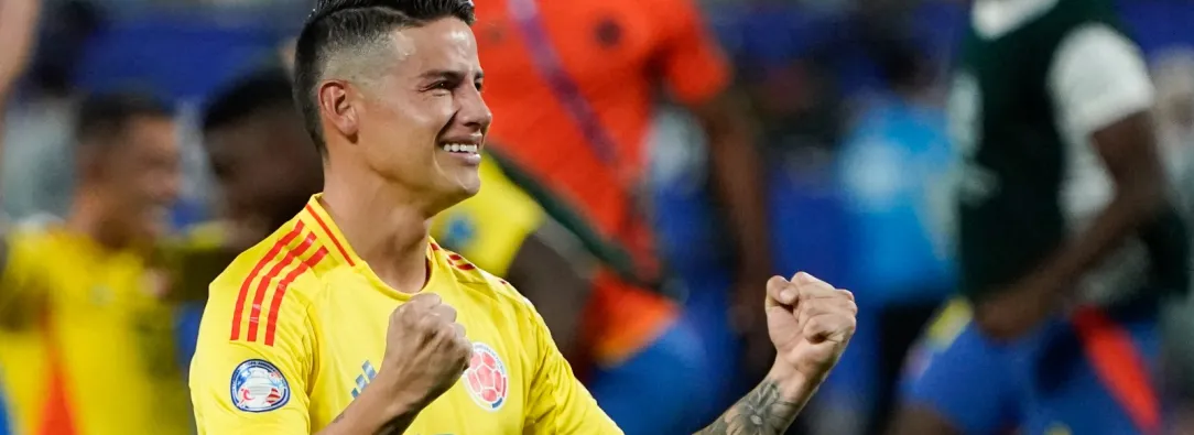 James Rodríguez fue elegido como el mejor jugador de la Copa América 2024