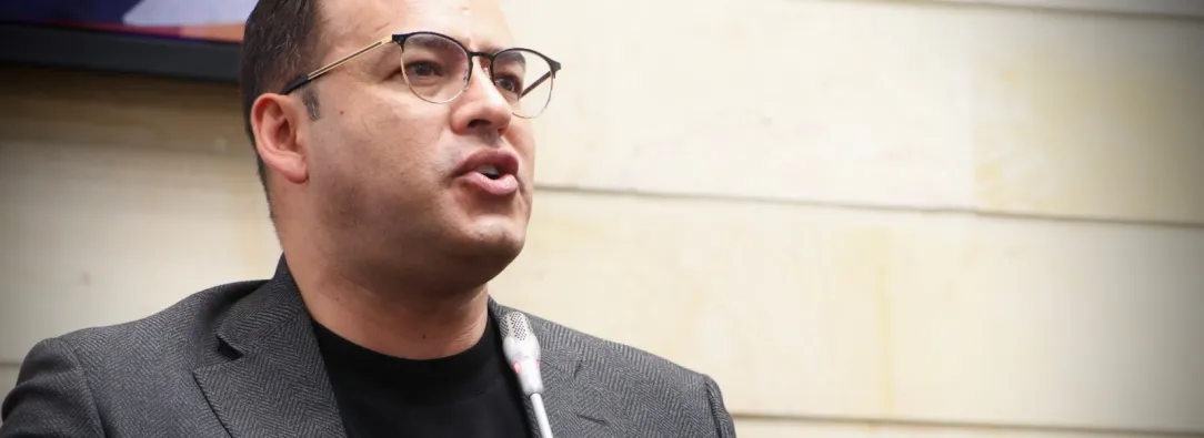 Nuevo presidente de la Cámara de Representantes. / Foto: X JaimeRaulSt.