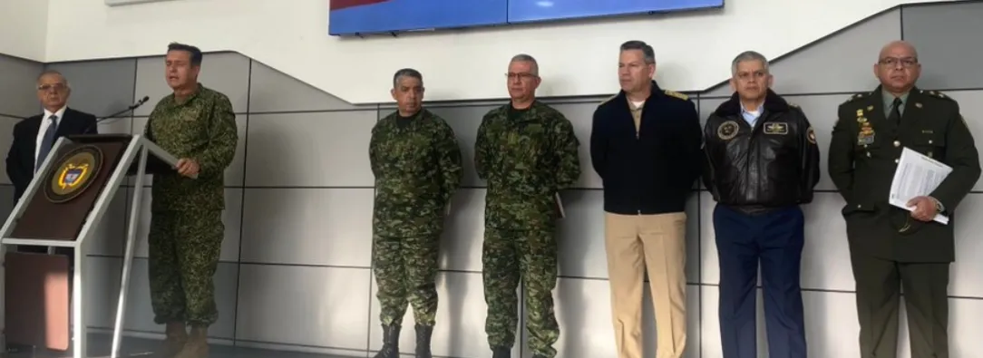 Mindefensa termina cese al fuego con EMC de las Farc comandadas por Iván Mordisco. / Foto: X Mindefensa.