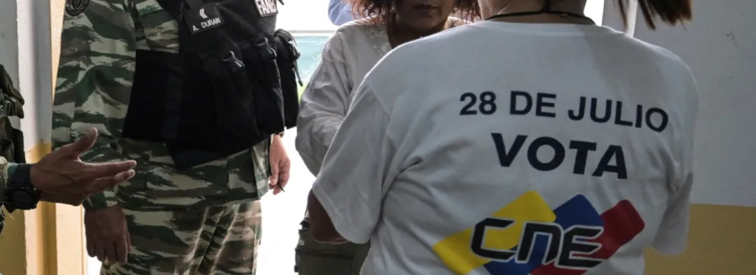 Elecciones en Venezuela. / Foto: AFP.