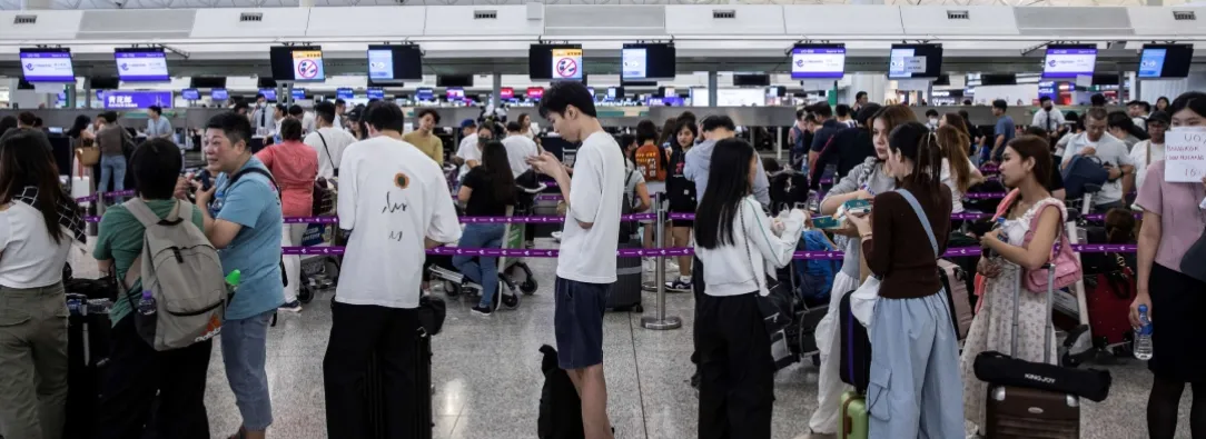Fallo informático mundial de Microsoft. / Foto: AFP.