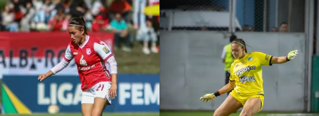 Final de la Liga Femenina 2024. / Fotos: Santa Fe y Cali Femenino.