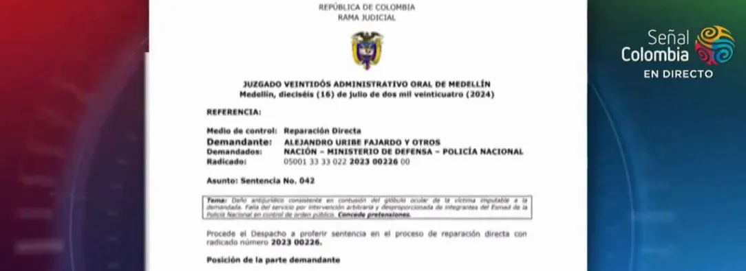 ¡Histórico! Joven que perdió un ojo durante el estallido social del 2021 será indemnizado