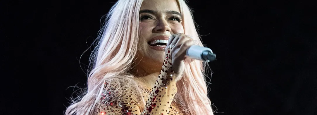 Último concierto de Karol G con el tour 'Mañana será bonito'. / Foto: AFP.
