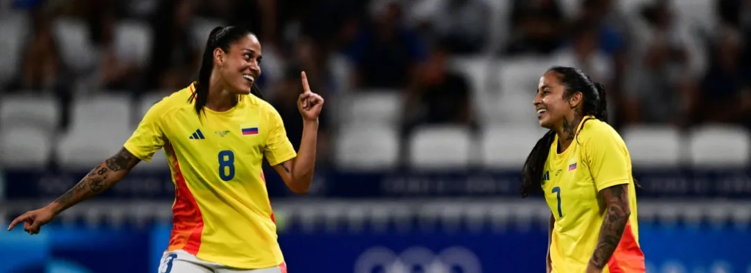 Colombia perdió en su debut en Olímpicos. / Foto: AFP.