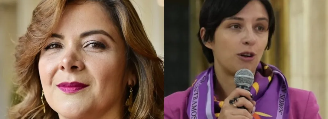 Jhenifer Mojica y Martha Carvajalino. / Foto: minagricultura.