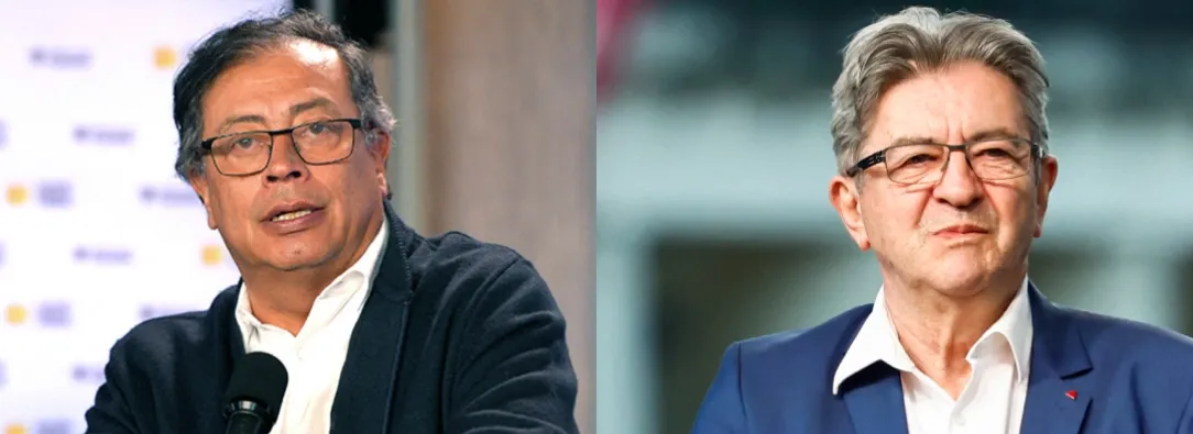 Petro sobre elecciones en Francia. / Fotos: AFP.