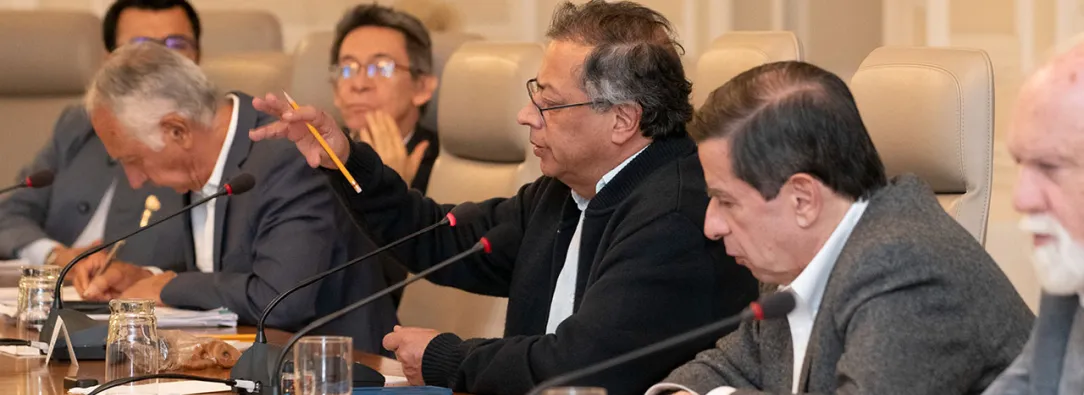 Presidente Petro lidera reunión de para monitorear la viruela del mono en Colombia