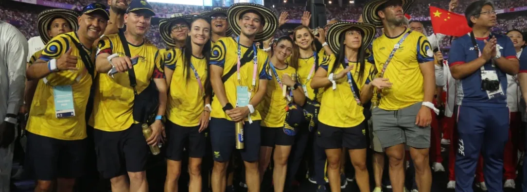 Cifras y números de atletas colombianos en París 2024. / Foto: OlimpicoCol.
