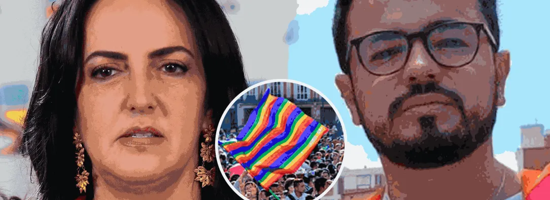 Senadora Maria Fernanda Cabal y superintendente de Salud, Luis Carlos Leal