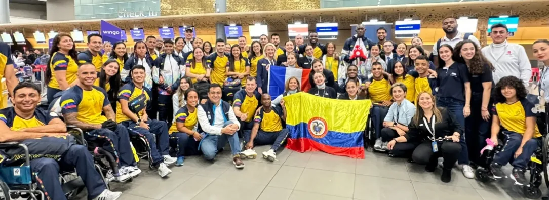 78 para atletas en los Juegos Paralímpicos de París. / Foto: COLParalimpico.