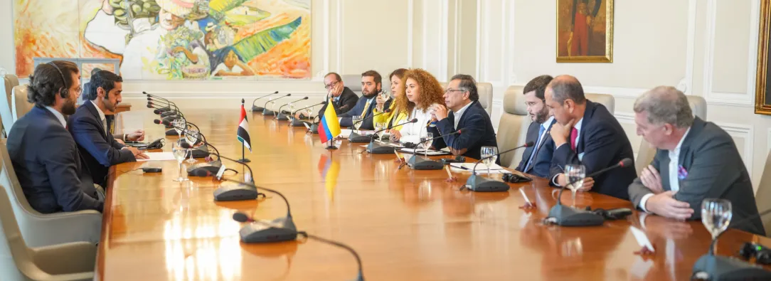 Reunión entre Emiratos Árabes Unidos y Gobierno de Colombia