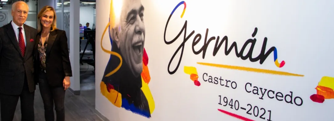 Sala de redacción Germán Castro Caycedo en RTVC. / Foto: RTVC.