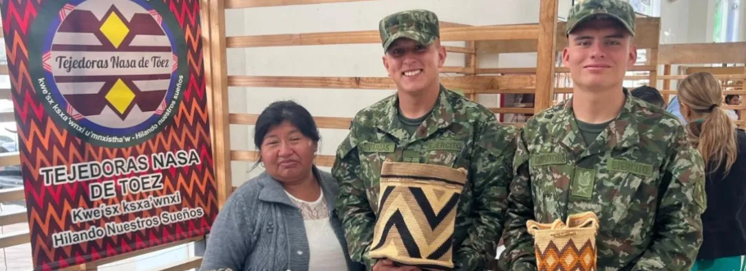 MinDefensa con Misión Cauca. / Foto: MinDefensa.